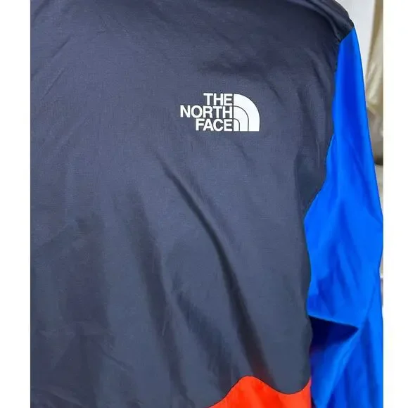 The North Face Women's Size XL Red White Blue USA Windwall Pullover #0493 - Picture 9 of 15